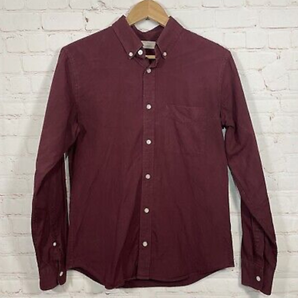 Everlane Men’s Oxford Shirt Plum